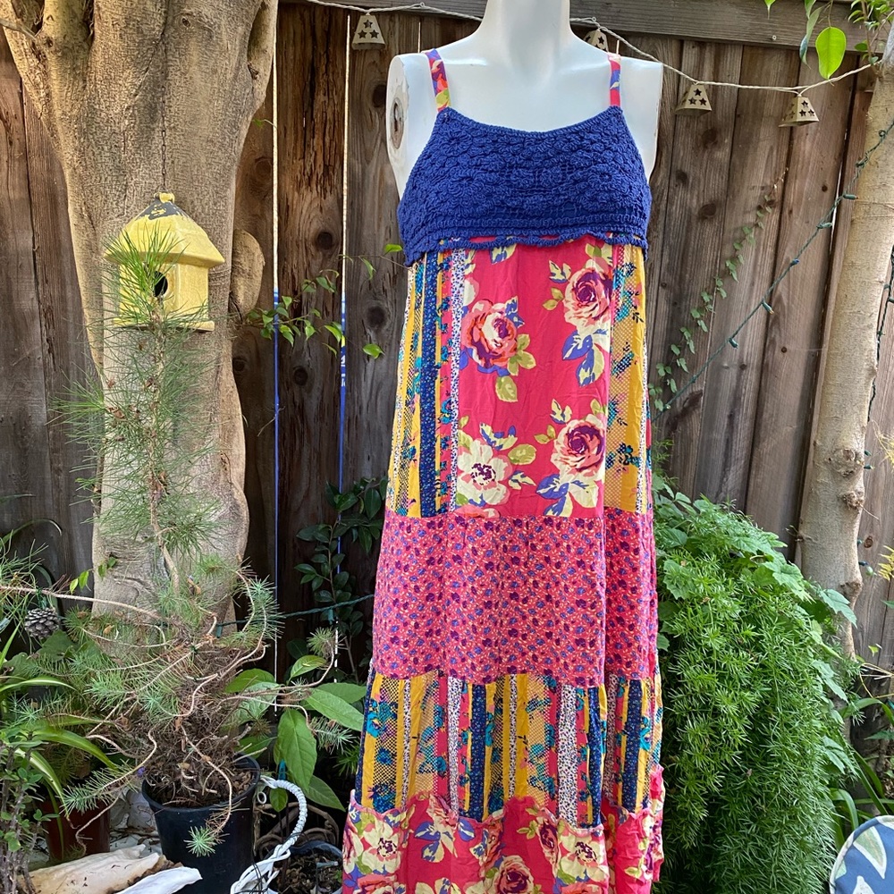 Summer patchwork fun dress